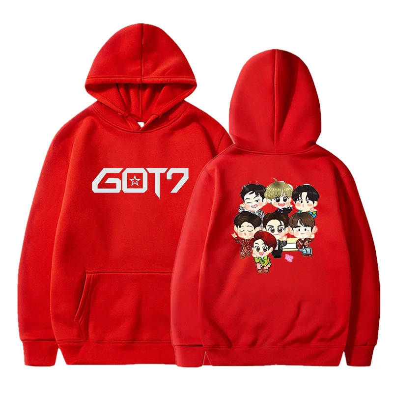 Kpop GOT7 Unisex Casual Hoodies