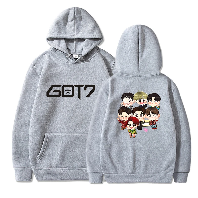 Kpop GOT7 Unisex Casual Hoodies
