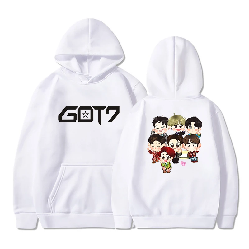 Kpop GOT7 Unisex Casual Hoodies