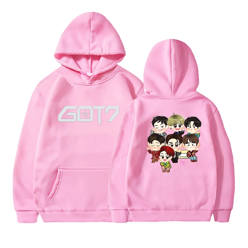 Kpop GOT7 Unisex Casual Hoodies