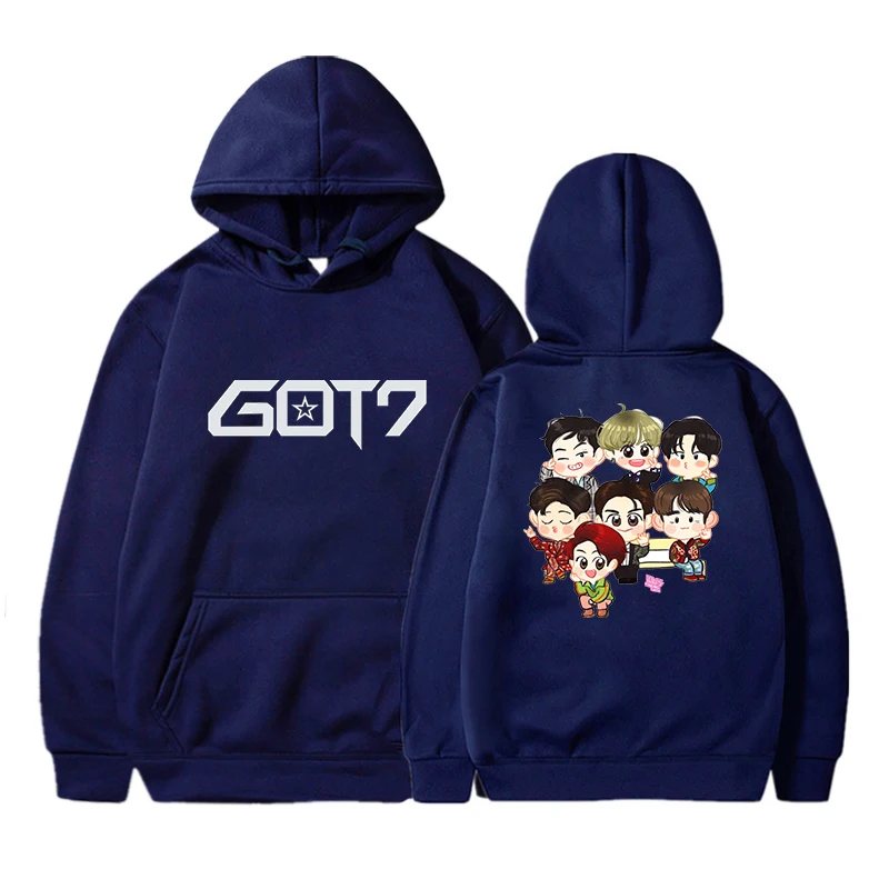 Kpop GOT7 Unisex Casual Hoodies