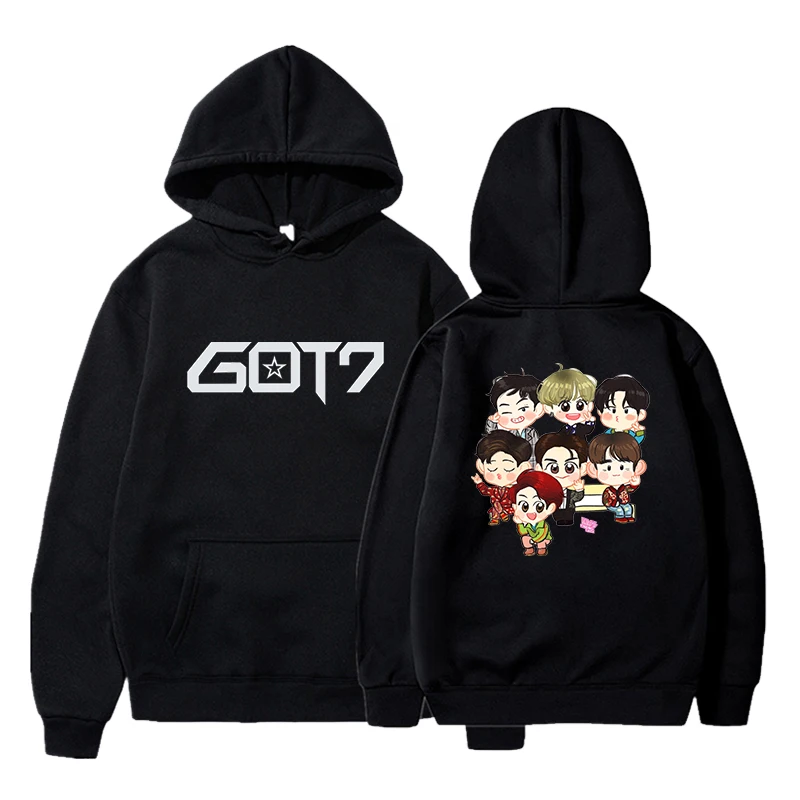 Kpop GOT7 Unisex Casual Hoodies