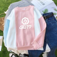 Kpop GOT7 Women Casual O-Neck Sweatshirts Kpop GOT7 Women Casual O-Neck Sweatshirts