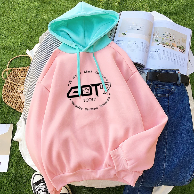 Kpop GOT7 Women Casual Sweatshirt Kpop GOT7 Women Casual Sweatshirt
