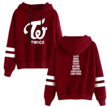 Kpop Twice Fans Once Long Sleeve Hoodie Kpop Twice Fans Once Long Sleeve Hoodie