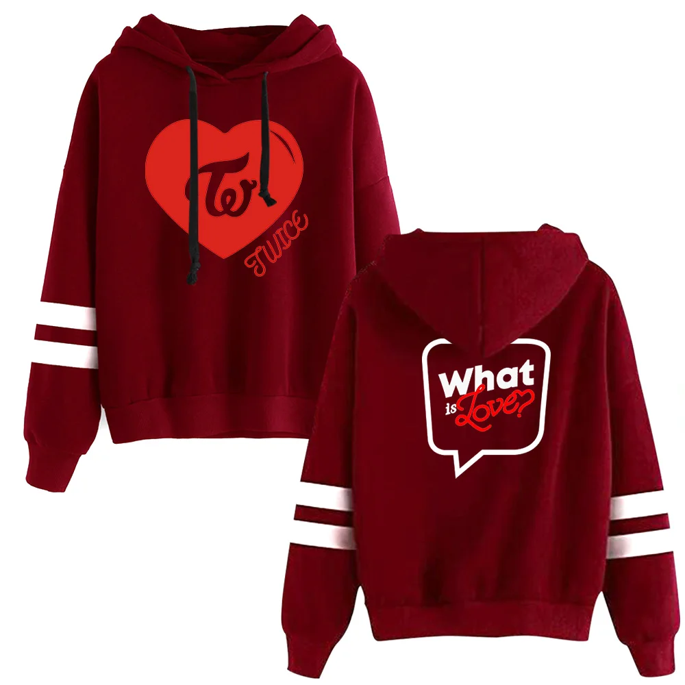 Kpop Twice What Is Love Printed Harajuku Hoodie