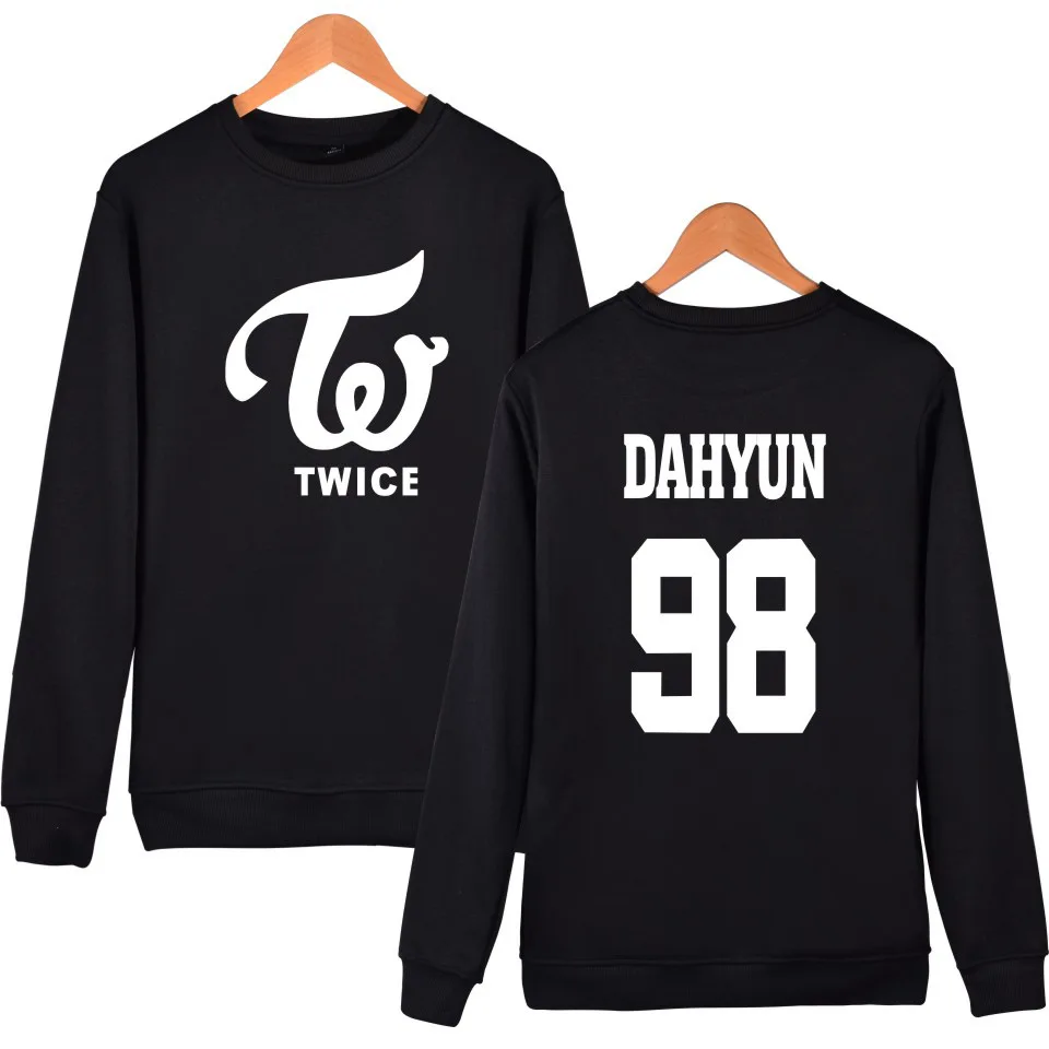 Kpop Band Twice Sweatshirt Fashion Kpop Pullover Kpop Band Twice Sweatshirt Fashion Kpop Pullover
