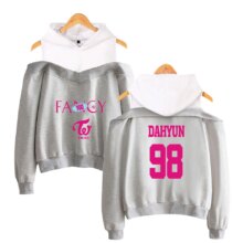 Twice Fancy Pink Hoodies Women Summer Harajuku Off Shoulder Hoodies Twice Fancy Pink Hoodies Women Summer Harajuku Off Shoulder Hoodies