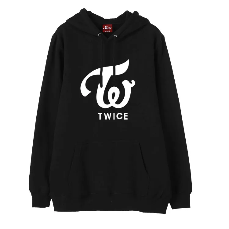 Kpop Band Twice Logo Print Hoodie Pullover (3 colors)