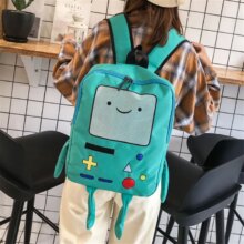 Adventure Time Cartoon Pattern Large Capacity Student Bag Adventure Time Cartoon Pattern Large Capacity Student Bag