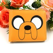 Anime Adventure Time Prints Colorful Leather Wallet Anime Adventure Time Prints Colorful Leather Wallet