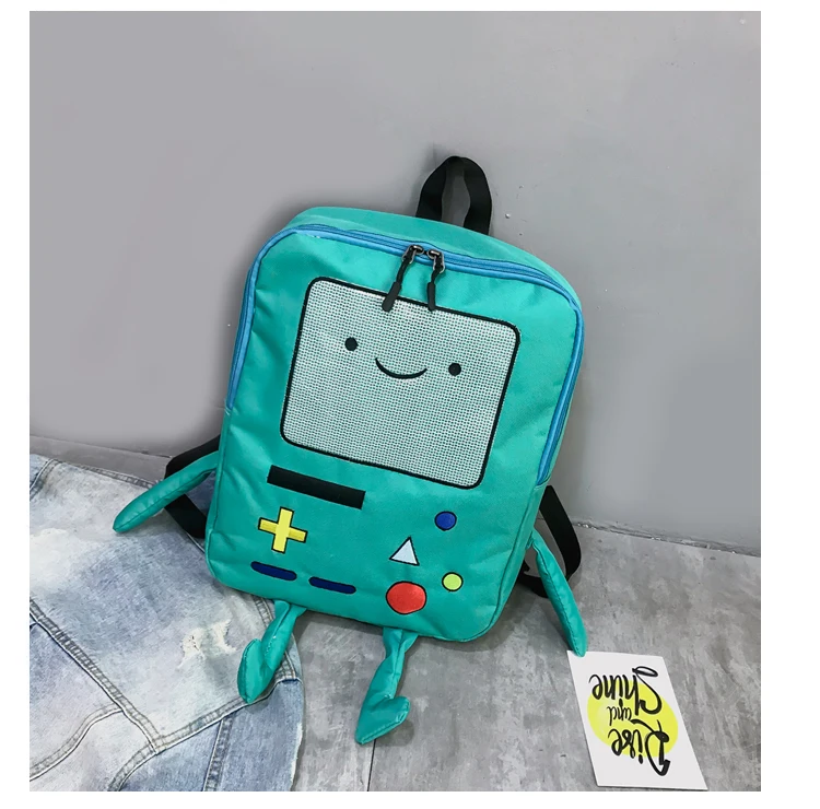 Adventure Time Cartoon Large Capacity Student Bag