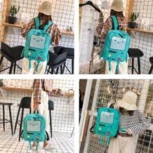 Adventure Time Cartoon Large Capacity Student Bag Adventure Time Cartoon Large Capacity Student Bag