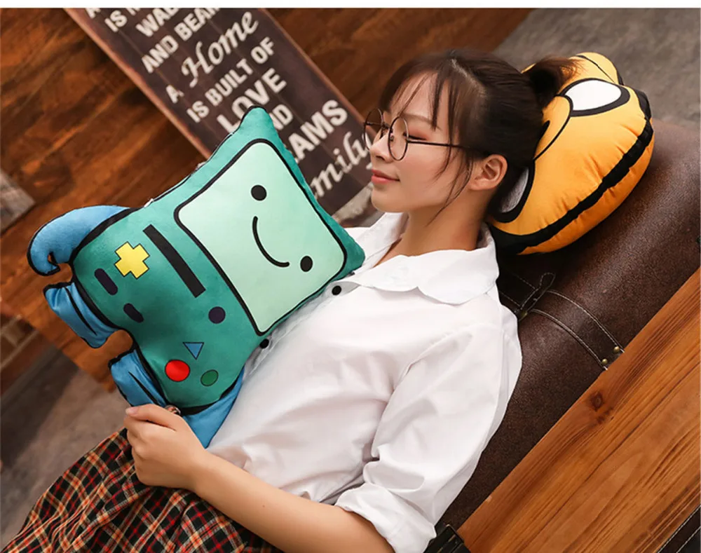 Adventure Time Finn Jake Pillow Sofa Cushion Dolls