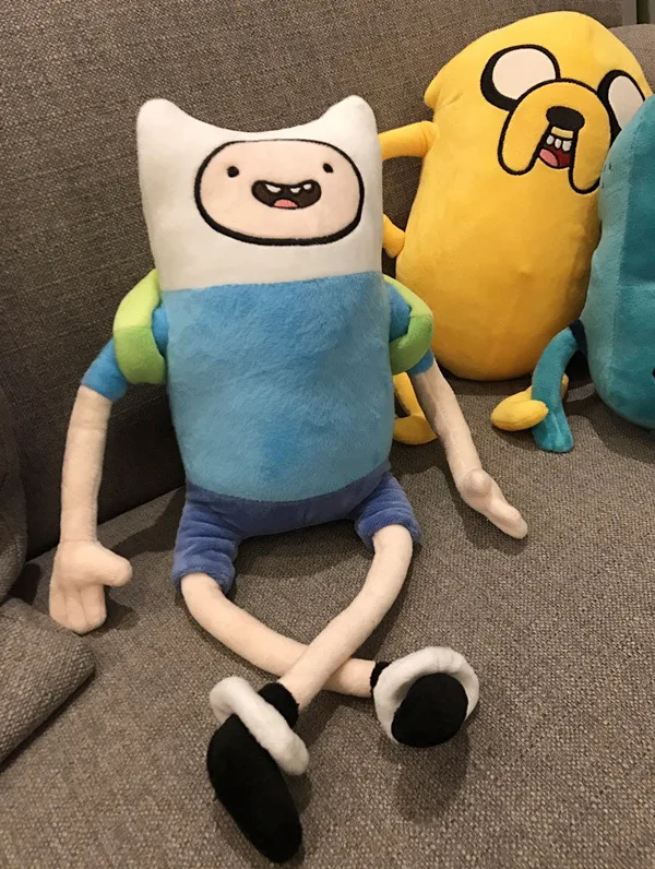 Adventure Time Finn Jake BMO Soft Stuffed Dolls