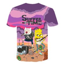 Adventure Time Jake And Finn 3D Print Short Sleeve T-Shirt Adventure Time Jake And Finn 3D Print Short Sleeve T-Shirt