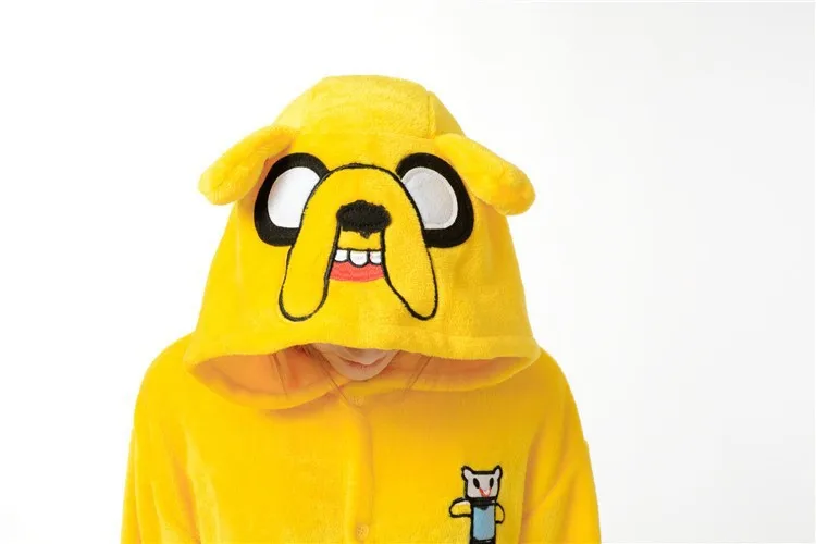 Adventure Time With Finn And Jake Dog Cartoon Onesies Pajamas Costume
