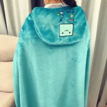 Adventure Time Robot Cloak Soft Little Plush Blanket Shawl Adventure Time Robot Cloak Soft Little Plush Blanket Shawl