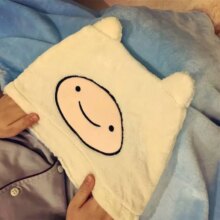 Adventure Time Robot Cloak Soft Little Plush Blanket Shawl Adventure Time Robot Cloak Soft Little Plush Blanket Shawl