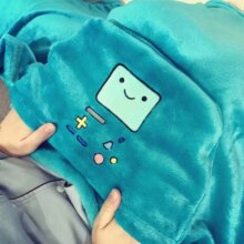 Adventure Time Robot Cloak Soft Little Plush Blanket Shawl Adventure Time Robot Cloak Soft Little Plush Blanket Shawl
