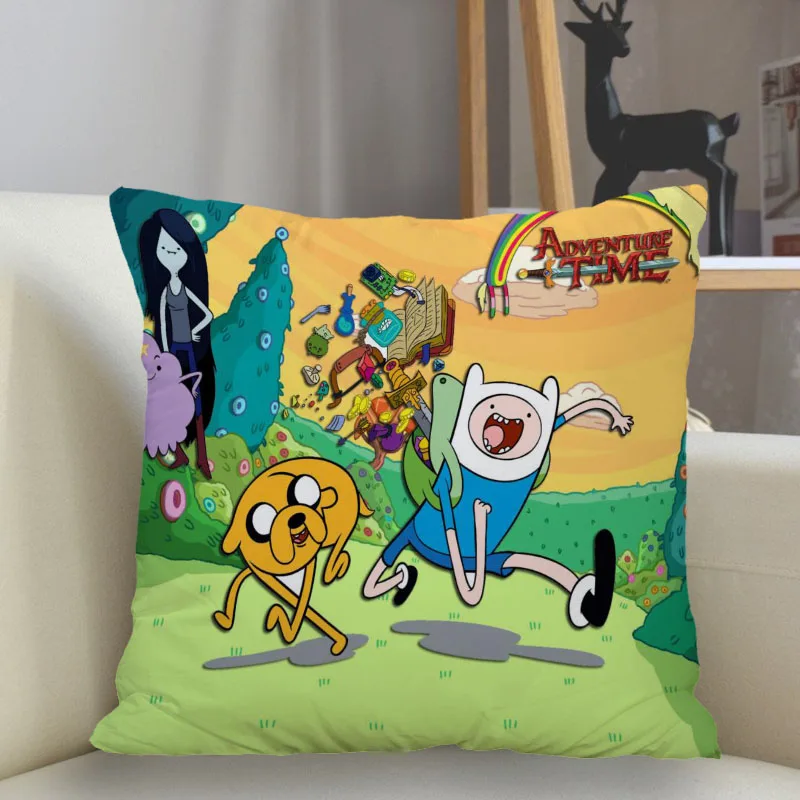 Adventure Time Sofa Decorative Cushion Cover Pillowcase