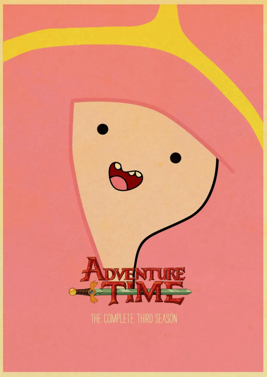 Adventure Time With Finn And Jake Cartoon Poster