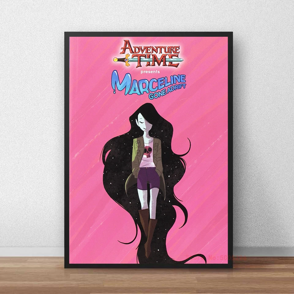 Adventure Time Cartoon HD Wall Art Printed Canvas Poster