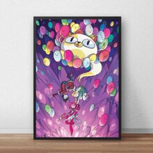 Adventure Time Cartoon HD Wall Art Printed Canvas Poster Adventure Time Cartoon HD Wall Art Printed Canvas Poster