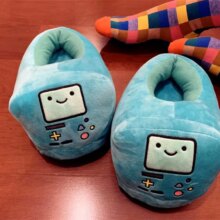 Adventure Time Jake BMO Finn Plush Indoor Shoes Adventure Time Jake BMO Finn Plush Indoor Shoes
