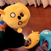 Adventure Time Jake BMO Finn Plush Indoor Shoes Adventure Time Jake BMO Finn Plush Indoor Shoes