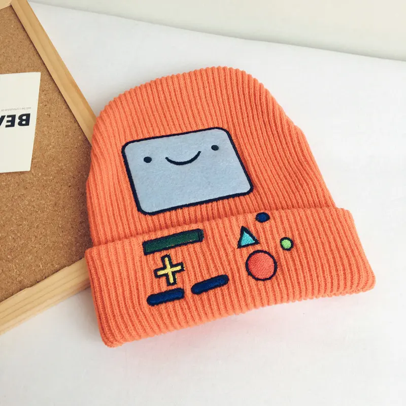 Adventure Time Cartoon Style Knitted Beanies