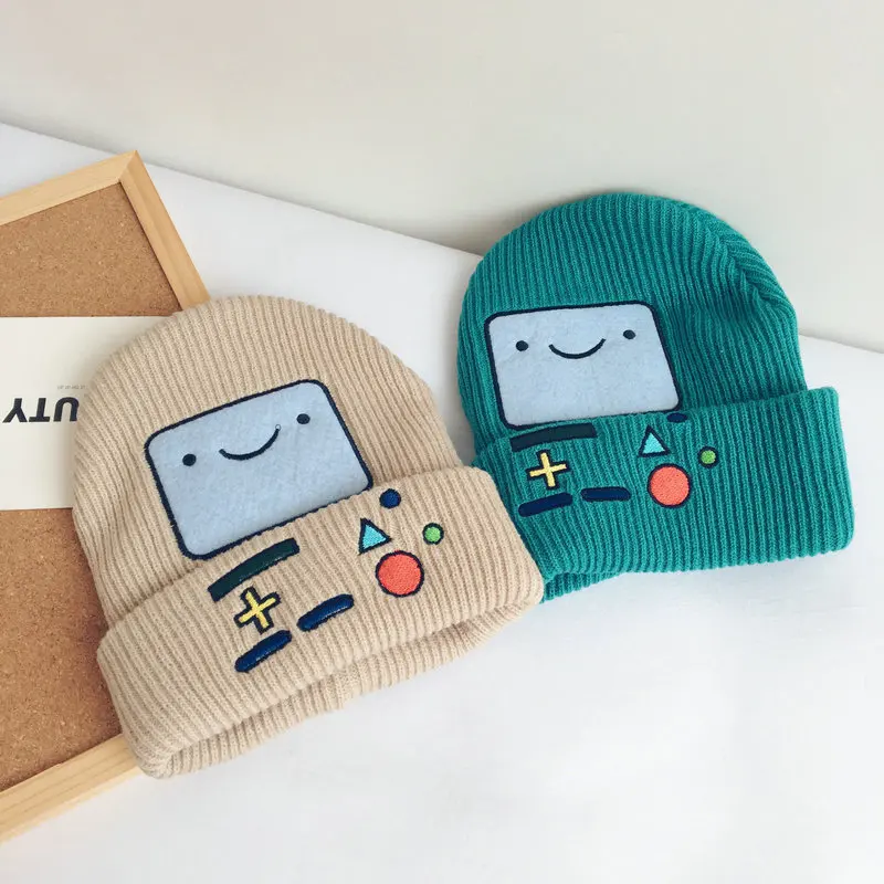 Adventure Time Cartoon Style Knitted Beanies