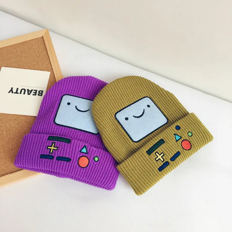 Adventure Time Cartoon Style Knitted Beanies