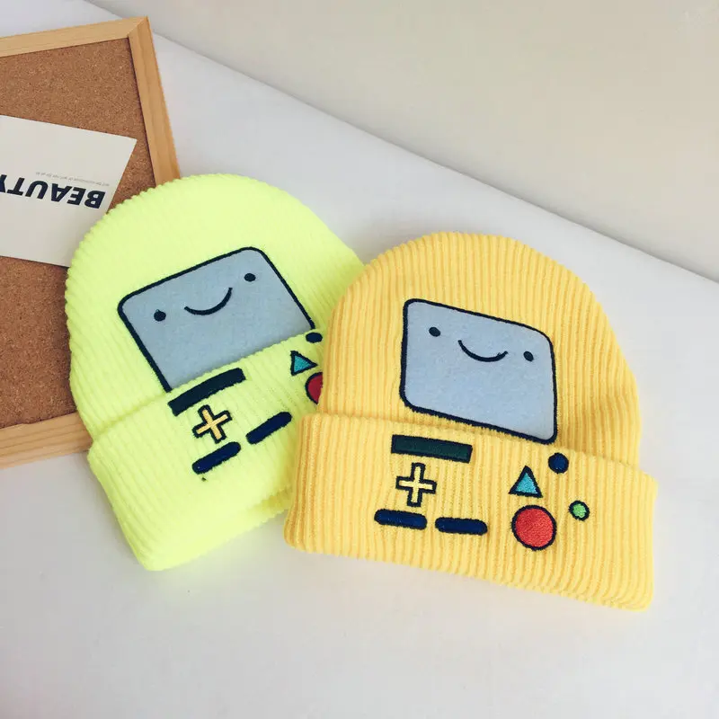 Adventure Time Cartoon Style Knitted Beanies