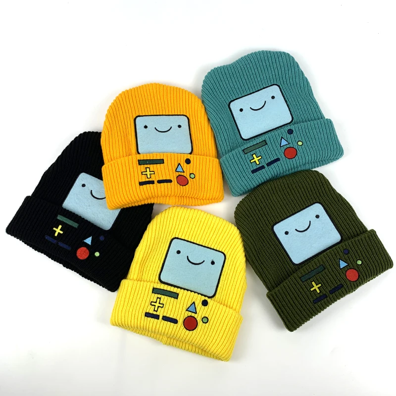 Adventure Time Cartoon Style Knitted Beanies