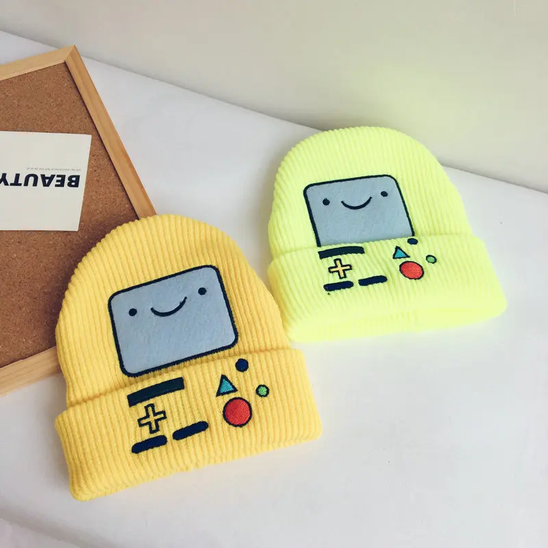 Adventure Time Cartoon Style Knitted Beanies