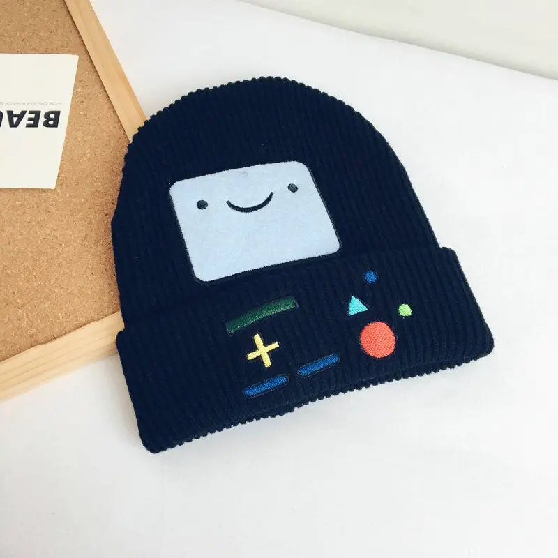 Adventure Time Cartoon Style Knitted Beanies