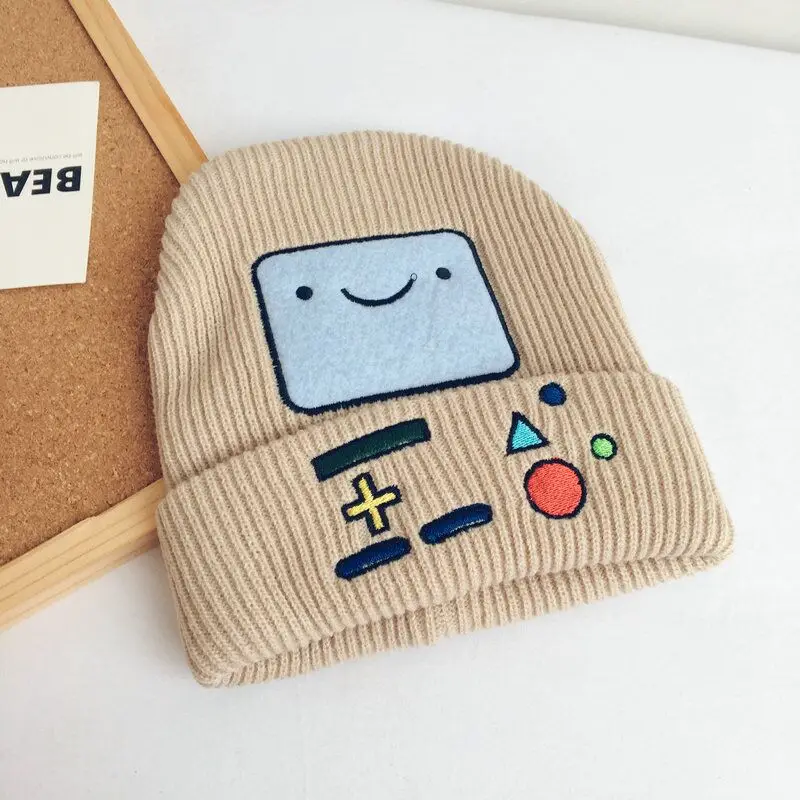 Adventure Time Cartoon Style Knitted Beanies