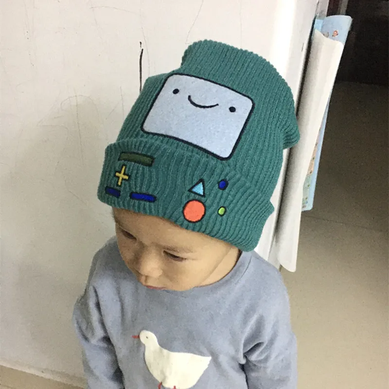 Adventure Time Cartoon Style Knitted Beanies