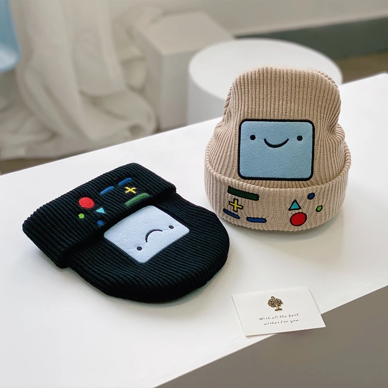 Adventure Time Cartoon Style Knitted Beanies