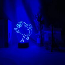 Jake The Dog Bend Over Figure LED Night Light Jake The Dog Bend Over Figure LED Night Light
