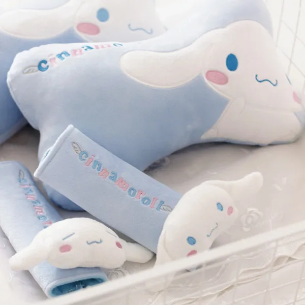 Kawaii Cinnamoroll Car Bone Neck Pillow Cushion Doll Kawaii Cinnamoroll Car Bone Neck Pillow Cushion Doll