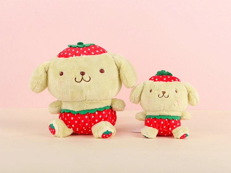 Kuromi Melody Pudding Dog Cinnamoroll Cartoon Soft Stuffed Doll Kuromi Melody Pudding Dog Cinnamoroll Cartoon Soft Stuffed Doll