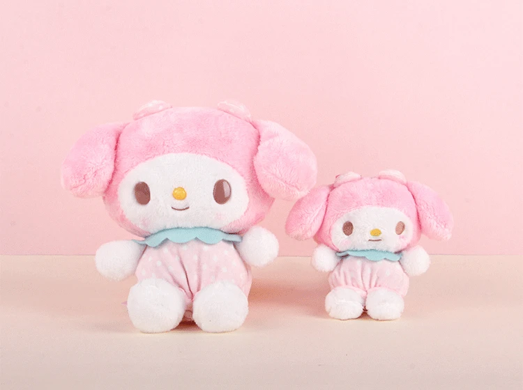 Kuromi Melody Pudding Dog Cinnamoroll Cartoon Soft Stuffed Doll Kuromi Melody Pudding Dog Cinnamoroll Cartoon Soft Stuffed Doll