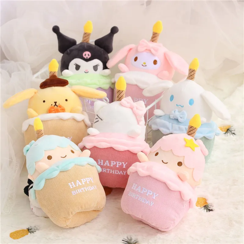 My Melody Kuromi Little Twin Stars Pudding Cinnamoroll Dog Cartoon Dolls
