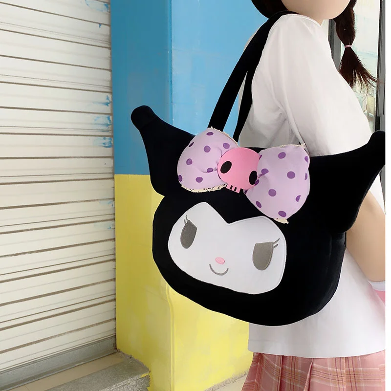 Kawaii Cinnamoroll Dog Cartoon Large Capacity Shoulder Bag Kawaii Cinnamoroll Dog Cartoon Large Capacity Shoulder Bag