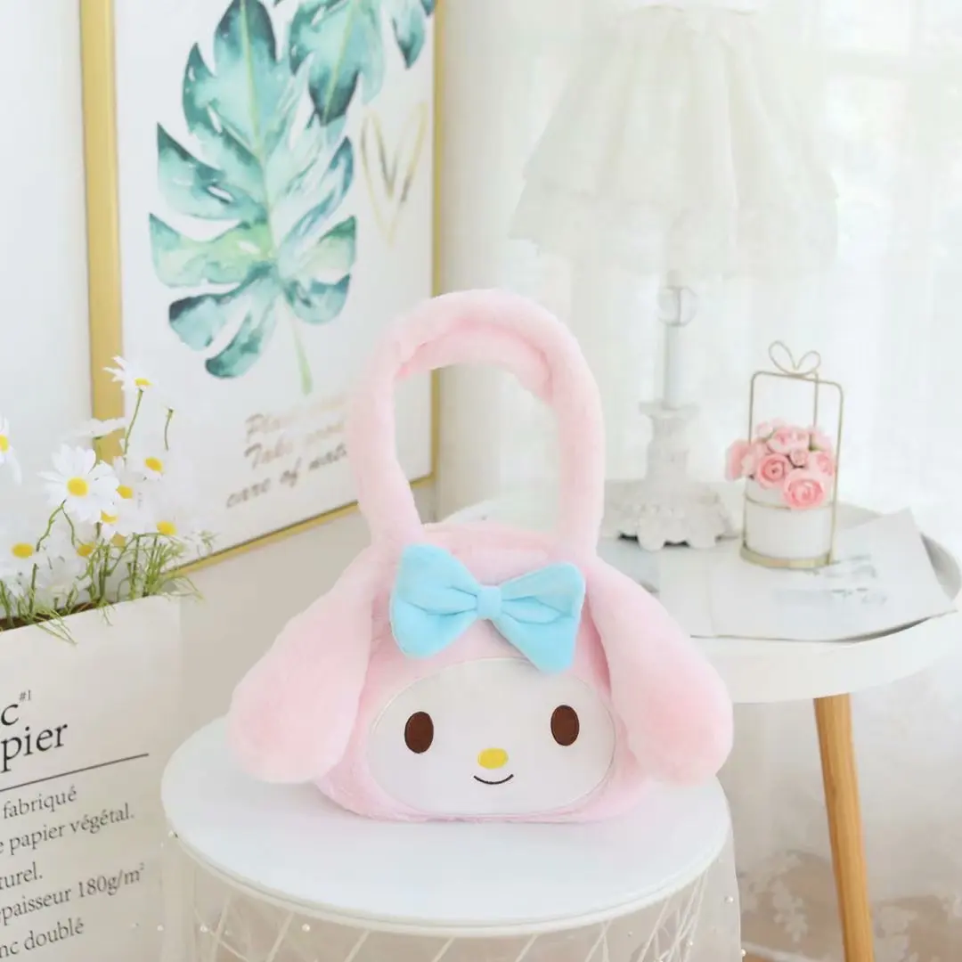 Kawaii Cinnamoroll Kuromi Anime Plush Bag