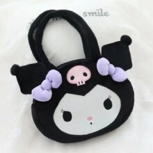 Kawaii Cinnamoroll Kuromi Anime Plush Bag Kawaii Cinnamoroll Kuromi Anime Plush Bag
