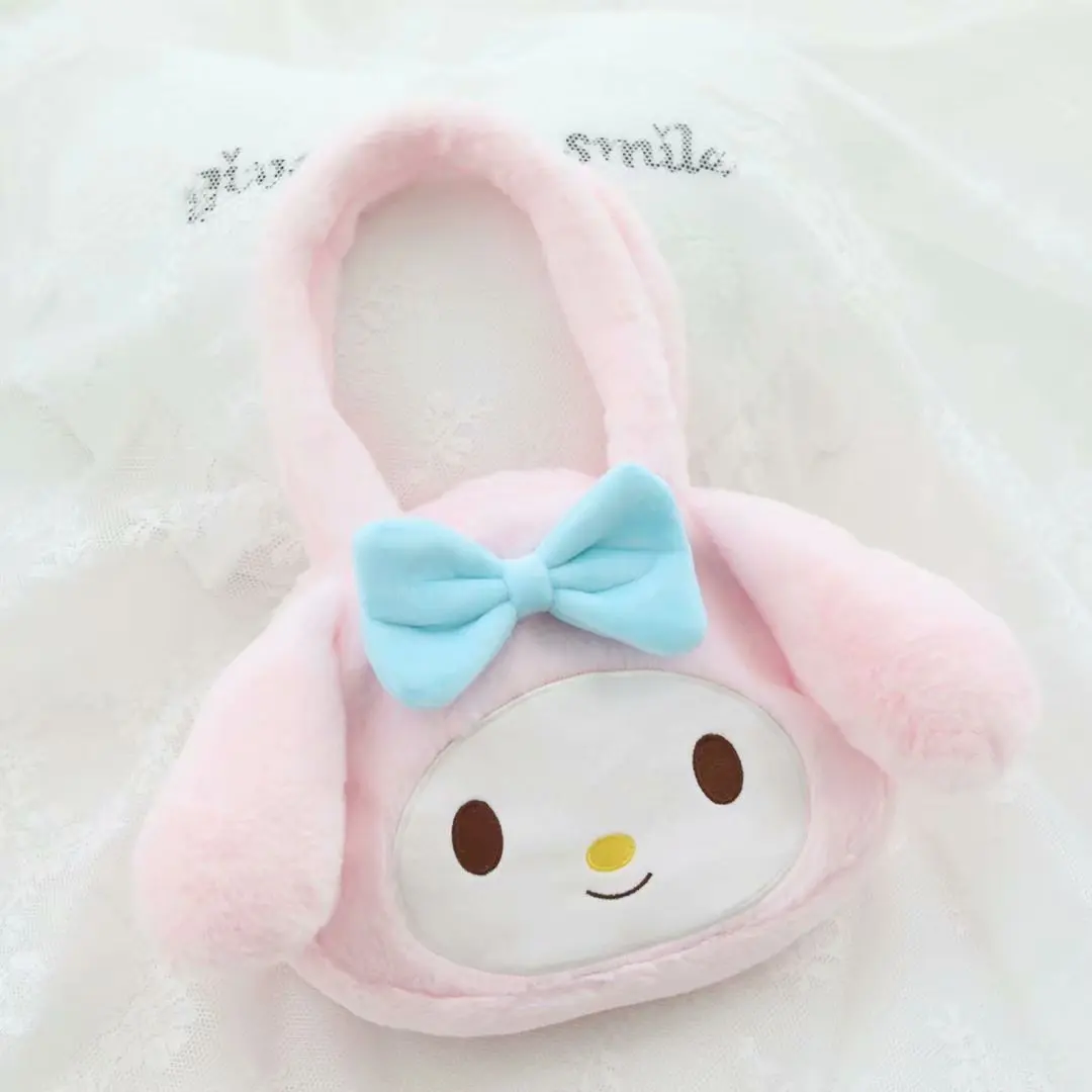 Kawaii Cinnamoroll Kuromi Anime Plush Bag