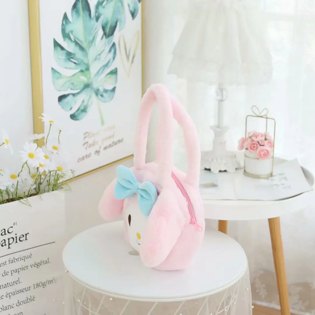 Kawaii Cinnamoroll Kuromi Anime Plush Bag